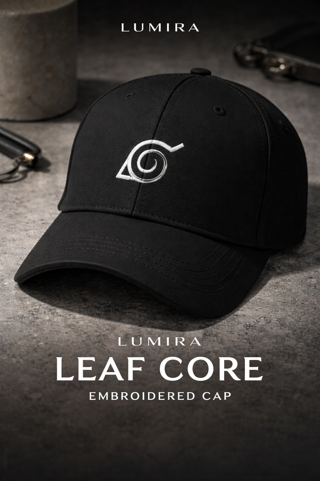 Lumira “Leaf Core” Embroidered Cap